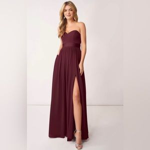 Formal gown/bridesmaid dress. Floor length, worn once. No alterations.